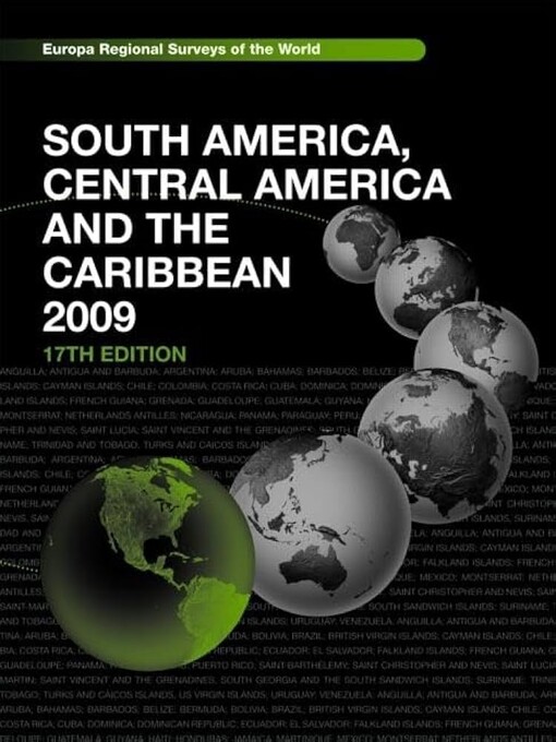 The Europa Regional Surveys of the World set 2010: South America, Central America and the Caribbean 2009