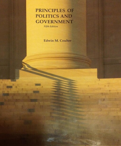 Principles of politics and government