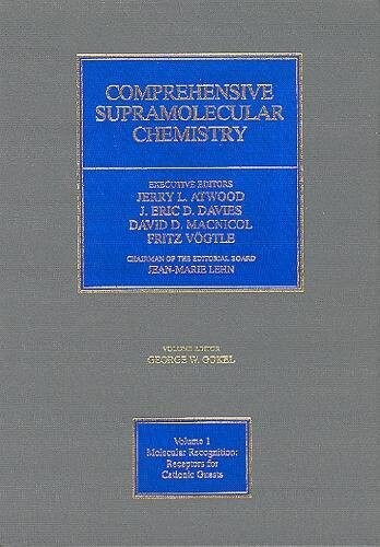 Comprehensive supramolecular chemistry.Volume 8,Physical methods in supramolecular chemistry