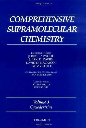 Comprehensive supramolecular chemistry.Volume 3,Cyclodextrins