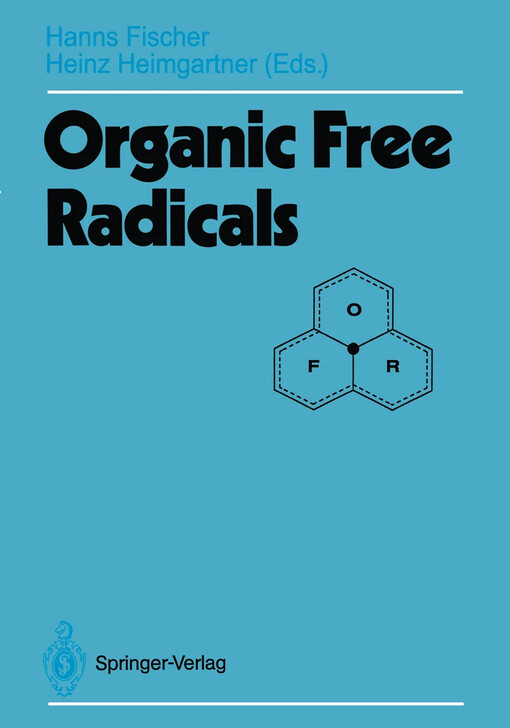 Organic free radicals :proceedings of the Fifth International Symposium Zurich, 18.-23. September 1988