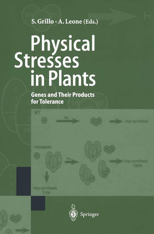 Physical Stresses in Plants: Genes and Their Products for Tolerance :Proc.of the Workshop on Genes...,held from 24-27 September,1995,in Maratea,Italy