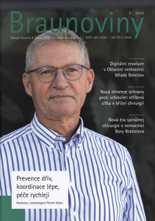 Braunoviny : dvouměsíčník Skupiny B. Braun pro ČR a SR : dvoumesačník Skupiny B. Braun pre ČR a SR