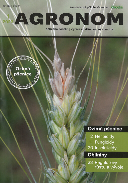 Agronom : samostatná příloha časopisu Úroda