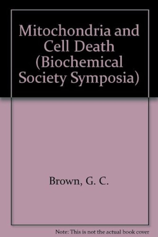 Mitochondria and cell death