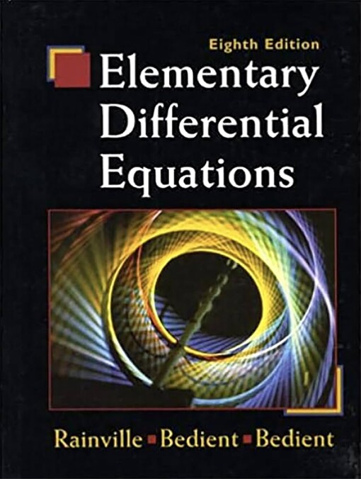 Elementary differential equations