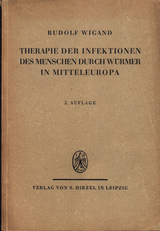Therapie der Infektionen des Menschen durch Würmer in Mitteleuropa