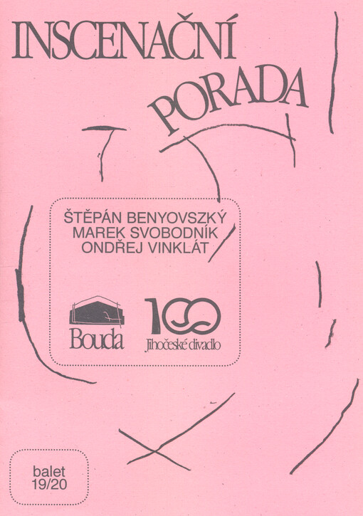 Štěpán Benyovszký, Marek Svobodník, Ondřej Vinklát, Inscenační porada : taneční show, aneb, Divadlo o divadle
