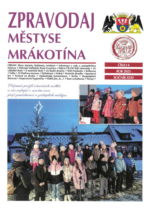 Zpravodaj městyse Mrákotína