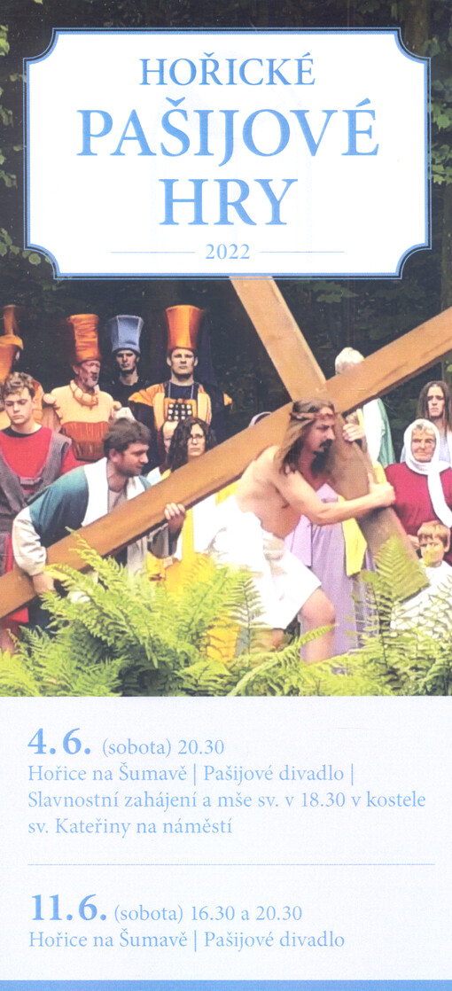 Hořické pašijové hry 2022