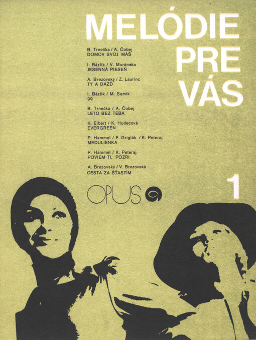 Melódie pre Vás. 1