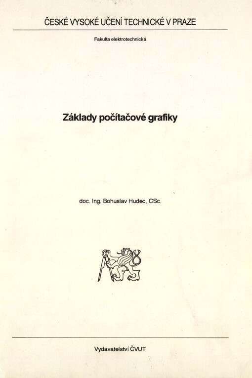 Základy počítačové grafiky