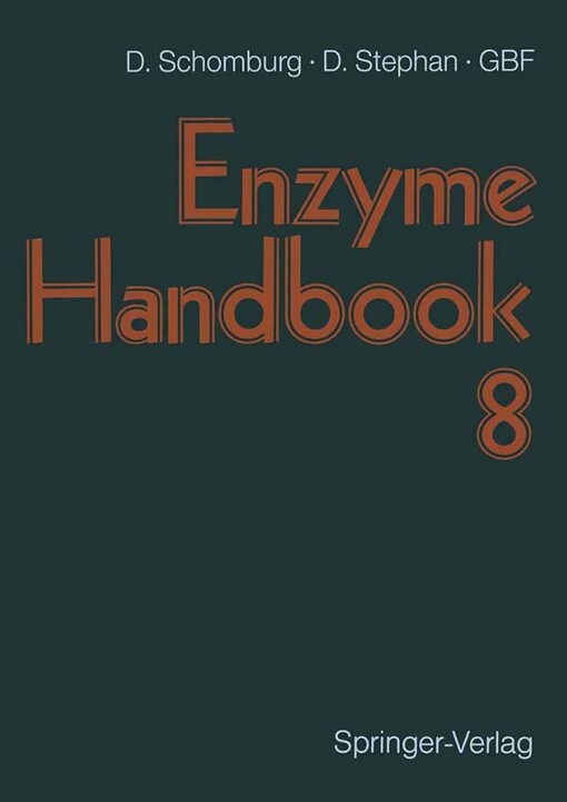 Enzyme handbook.8,Class 1.13-1.97 : Oxidoreductases