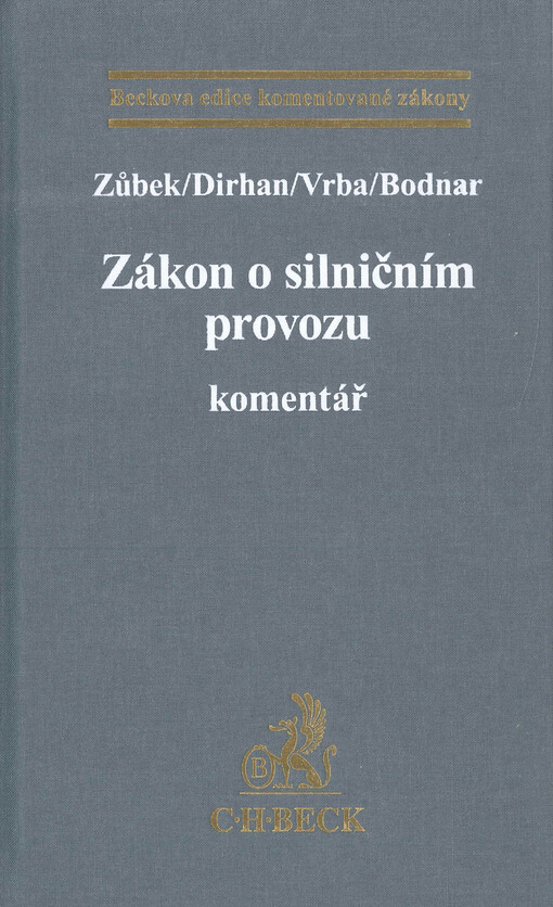 Zákon o silničním provozu : komentář