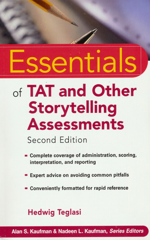Essentials o TAT and other storytelling assessments