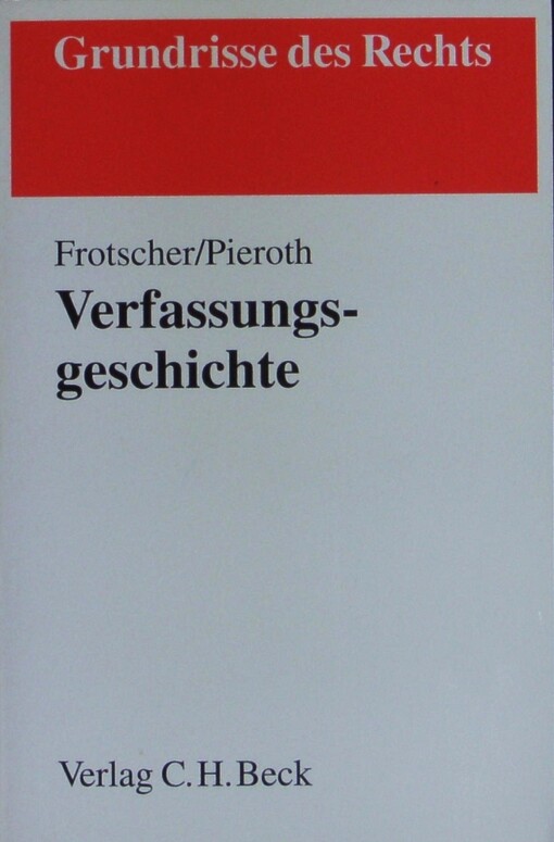 Verfassungsgeschichte.