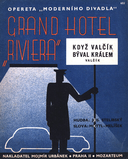 Když valčík býval králem valčík [z operety Grand hotel Riviera]