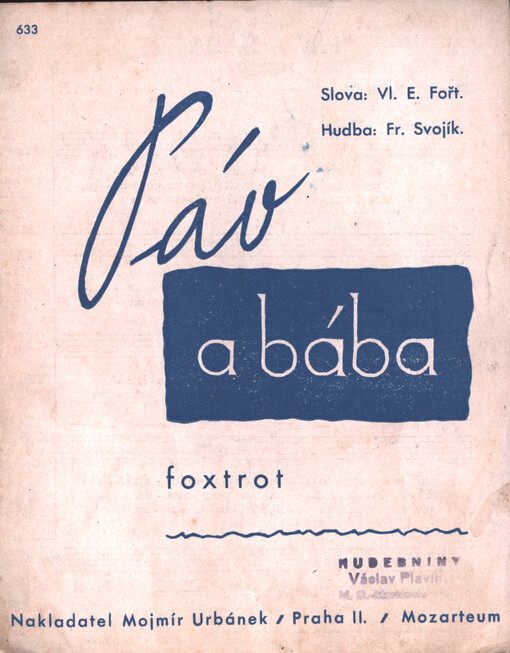 Páv a bába : foxtrot