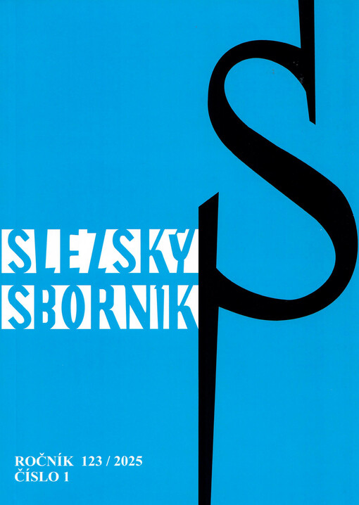 Slezský sborník : čtvrtletník pro vědy o společnosti