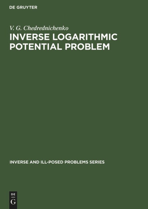Inverse logarithmic potential problem