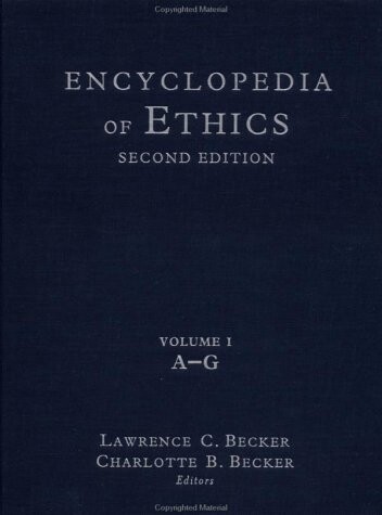 Encyclopedia of ethics. Vol. 1, A-G