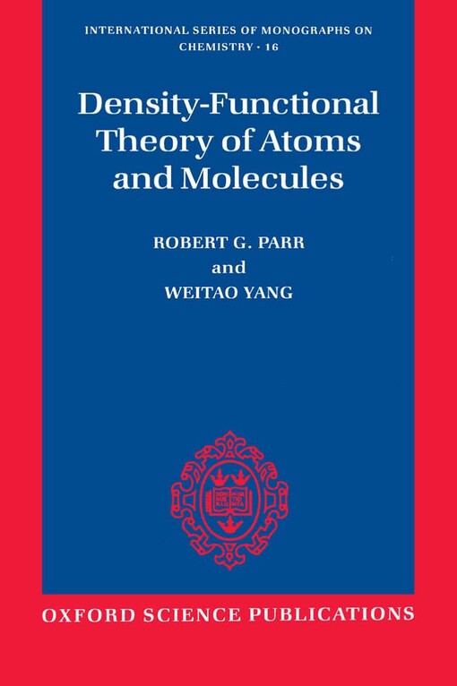 Density-functional theory of atoms and molecules