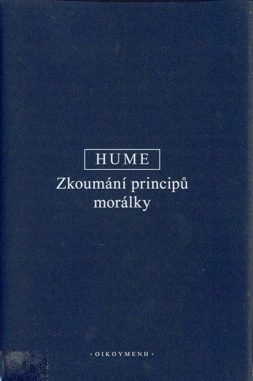 Zkoumání principů morálky
