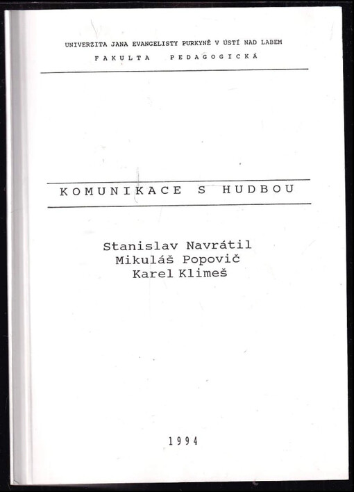 Komunikace s hudbou