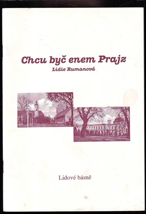 Chcu byč enem Prajz : lidové básně