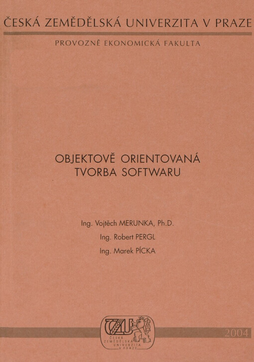 Objektově orientovaná tvorba softwaru