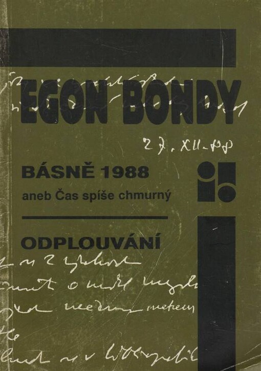 Básně 1988, aneb, Čas spíše chmurný / Odplouvání