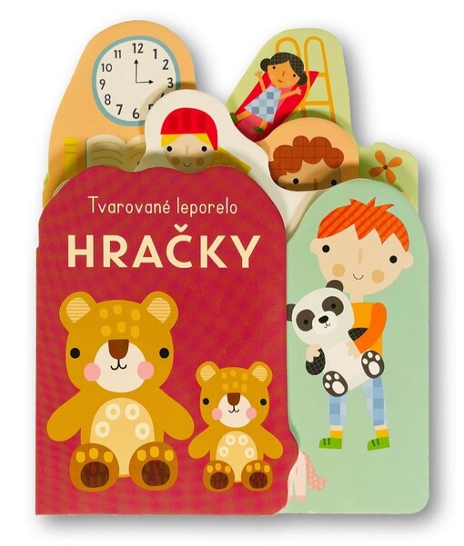 Tvarované leporelo Hračky