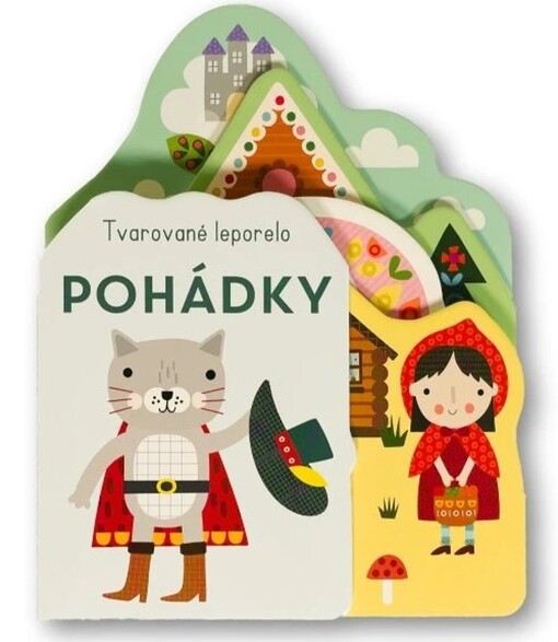 Tvarované leporelo - Pohádky