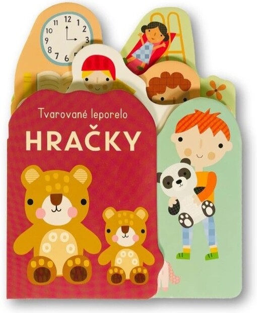 Tvarované leporelo - Hračky