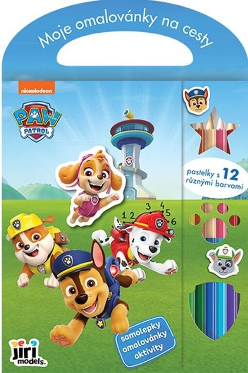 Moje omalovánky na cesty Tlapková patrola