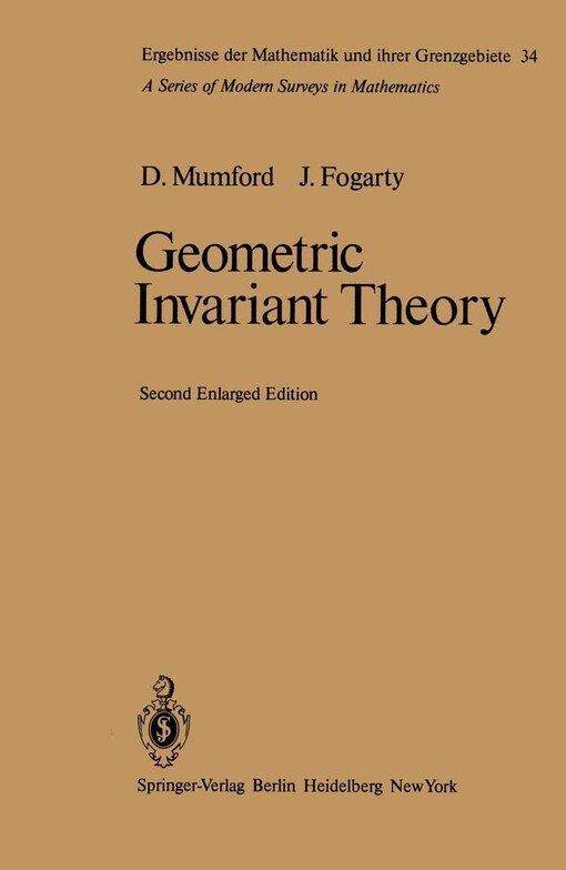 Geometric invariant theory