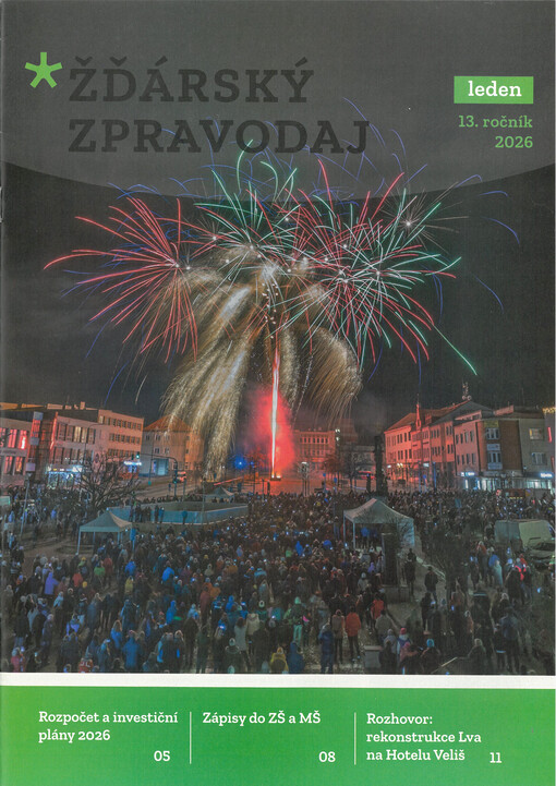 Žďárský zpravodaj : informační měsíčník města Žďár nad Sázavou