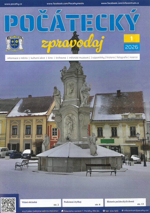 Počátecký zpravodaj : měsíčník občanů Počátek