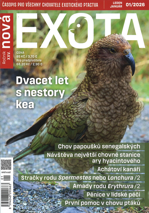 Nová exota : časopis pro všechny chovatele exotického ptactva