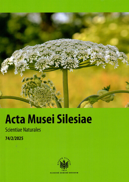 Acta Musei Silesiae. Scientiae naturales