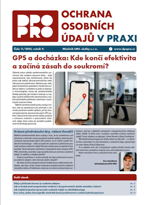Ochrana osobních údajů v praxi : DPO PRO