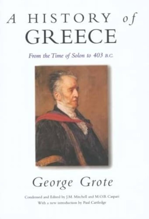 A History of Greece: From the Time of Solon to 403 BC