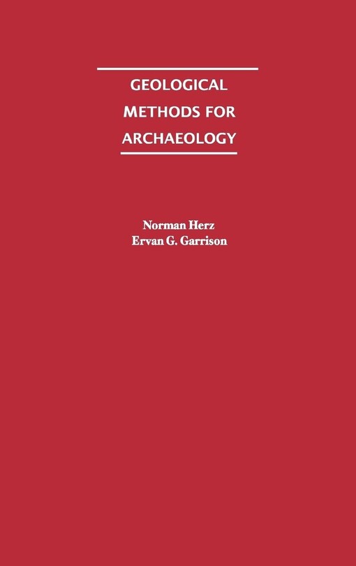 Geological methods for archaeology