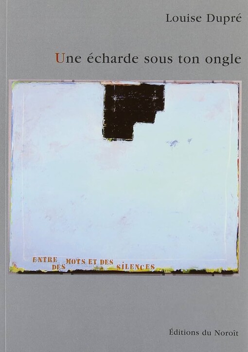 Une écharde sous ton ongle