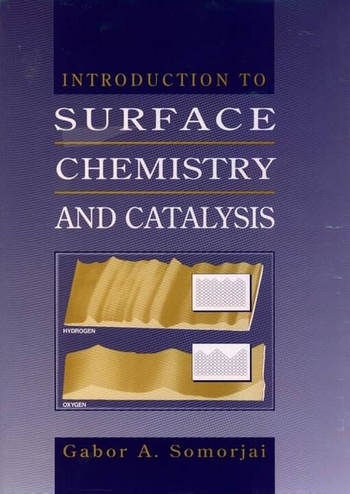 Introduction to surface chemistry and catalysis