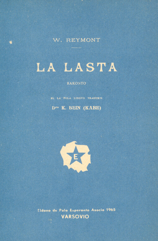 La lasta : rakonto