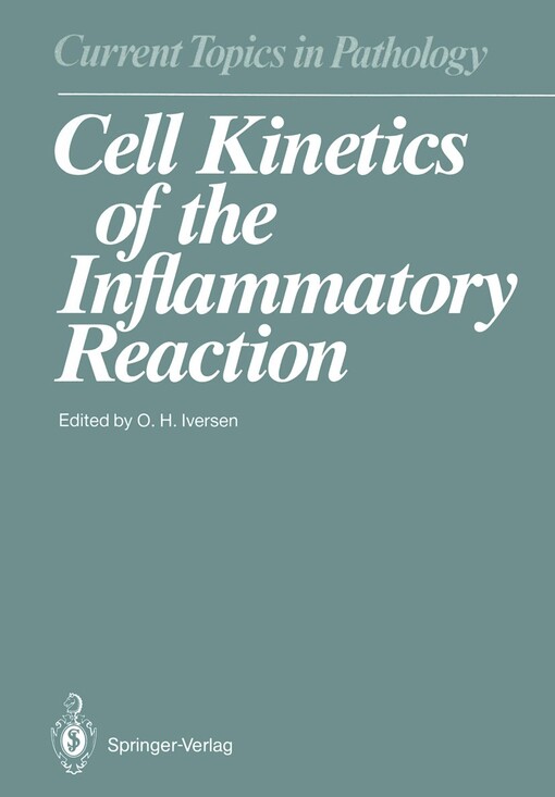 Cell kinetics of the inflammatory reaction