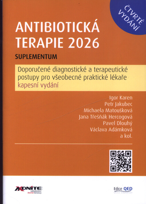 Antibiotická terapie : suplementum : doporučené diagnostické a terapeutické postupy pro všeobecné praktické lékaře