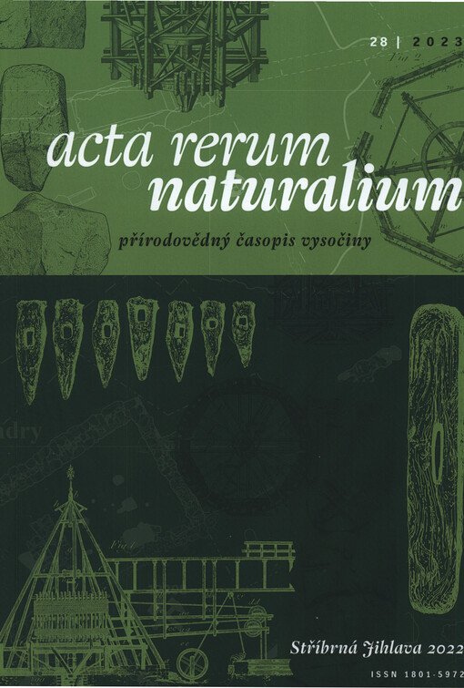 Acta rerum naturalium : přírodovědný sborník Vysočiny