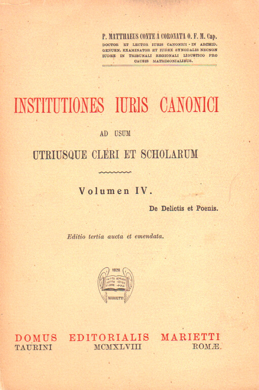 Institutiones iuris canonici